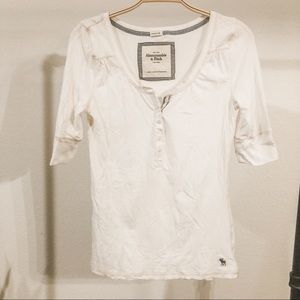 A&F Stretch Henley Top